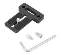 Buhdjfnke Bottom Plate Camera Plate RabbitS Cage Top Plate 1/4" Threaded Mounting Holes for On-Camera Monitor Cage Rig