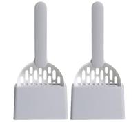 Buhdjfnke Cat Litter Scoop Cat Litter Scoop with Base Cleaning Cat Litter Box Shovel Kitten Toilet Cleaning Tools Pet Supplies A