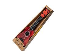 Buhdjfnke Children'S Simulation Music Guitar Simulated Wood Grain Guitar Instrument Mini Four Strings Can Be Played for Early Education