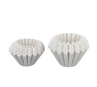 Buhdjfnke Coffee Filter Paper Drip Coffee Filter Paper Cake Bowl Filter Cup Coffee Filter Paper White