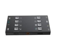 Buhdjfnke -Compatible for Dual 4K H2U Audio Video Mixing Capture Unit for Live Streaming Video Game Console Recording