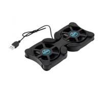 Buhdjfnke Cooler 7-15" Laptop Cooling Pad Usb Port Fan Dual Fans Cpu Cooling Holder Laptop Desk Support