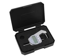 Buhdjfnke Digital Micrometer Thickness Meter, 0-10mm Range, Precise Electronic Thickness Gauge for Measurement