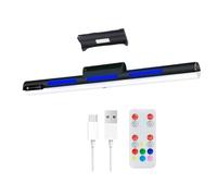 Buhdjfnke Dimmable Wireless Vanity Lights for Mirror Rechargeable Touch Cabinet Lamp Rgb Atmosphere Lamp A