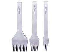 Buhdjfnke DIY Handmade Leather Goods Leather Punching Tool 3.0mm Punching Tool