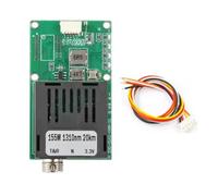 Buhdjfnke Fiber Converter SingleMode Single Fiber FC/UPC Tx 1310nm 1Channel Video+UART and TTL and SBUS to Optic Controller 0-20km