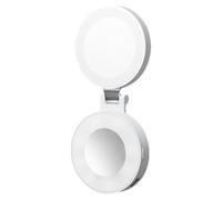 Buhdjfnke Foldable and Expandable Magnetic Light Dual-Color Temperature Selfie Light with Mirror, for Vlogging, Live Streaming, Photography Ph