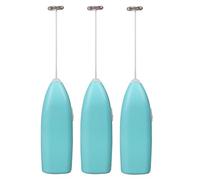 Buhdjfnke Fully Automatic Agitator Coffee Stirring Rod of Milk Bubbler Electric Egg Beater Mini Eggbeater Cream Beater Blue