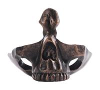 Buhdjfnke Glasses Frame Skull Glasses Frame Sunglasses Glasses Display Stand Key Holder Resin Sculpture