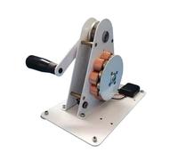 Buhdjfnke Hand Crank Generator USB Emergency Charging 12V Permanent Magnet Small Power Generator for Outdoor Camping