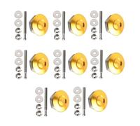 Buhdjfnke Hood Bonnet Lock Pin 8pcs 30mm Push Button Quick Release Bumper Clip Kit Clips Set