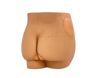 Buhdjfnke Human Hip Joint Intramuscular Injection Simulator Anatomical Model, Buttocks Care Puncture, Medical Teaching Resources