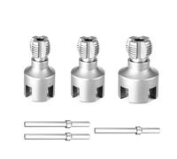 Buhdjfnke Integrated Internal & External Pipe Threading Tool Electric Drill for PVC Pipe Threader Kit Water Pipe Threader Tapping Tool Water Pipe Internal and External Thread Cutter Set