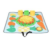 Buhdjfnke Interactive Sniff Mats Portable Dog Treat Mat Dog Sniffing Mat Interactive Dog Puzzle Toy Dog Feeding Mat for Cat Dog