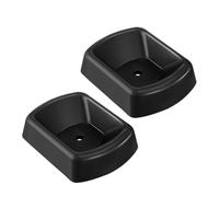 Buhdjfnke Jack Wheel Chock Rubber Caster Trailer Dock 6 Inch Stabilizer Single Wheel Stopper Transport for Travel Trailer Cargo