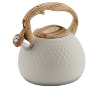 Buhdjfnke Kettle Whistling Kettle 3L Kettle Lid with Handle Induction Cooker Gas Stove Kettle A