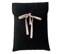 Buhdjfnke Knot Computer Bag Tablets Computer Storage Handbag Women Korean Sweet Ballet Cosmetic Storage Pouch