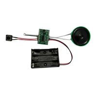 Buhdjfnke Light-Controll Recording and Sound Module Light-Activated Playback Interface TTL of Dry Battery Light-Sensing Recording Music Voice Recording Module DIY Welcomer Sound Recording Board 1TIME