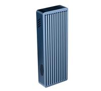 Buhdjfnke M. 2 NVME SSD Enclosure 40Gbps USB4 PCIe4.0 NVME Enclosure with Cooling Fan for Thunderbolt3/4/5 M. 2 SSD Case