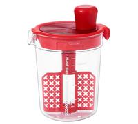 Buhdjfnke Manual Salad Dressing Mixer with Egg Separator - Multi-Function Kitchen Gadget for Dressings, Sauces, and Oils B