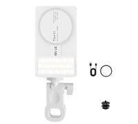 Buhdjfnke Mini Photography Lighting Kit 10W 3000mAh Battery Double Sided Magnetic Fill Light 160pcs High Brightness LED Beads