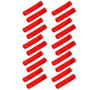 Buhdjfnke Mountain Bike Bicycle Brake Handle Protector, Anti-Slip Silicone Brake Handle Cover for M365 Electric Scooter Red