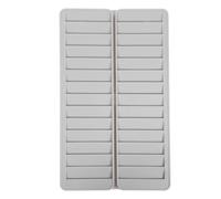 Buhdjfnke Multi Slot Plastic 28-Bit Card Holder Business Cards Organizer Ganizer Wall Hanging Id Rack Note Desk Accessories