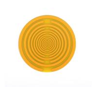 Buhdjfnke MWO Partial Oscillation Disc Multi-Wave Oscillator Antenna Pure Copper Gold-Plated Health Jewelry Cell Resonance