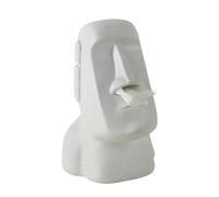 Buhdjfnke Napkin Box Nordic Style Stone Statue Nostril Tissue Box Napkin Paper Holder Box 3D Toilet Paper Home Decoration Easy Install A