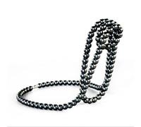 Buhdjfnke New Pearl Necklace Wine Rack Luxury Magic Metal Artware Desktop Decoration Black