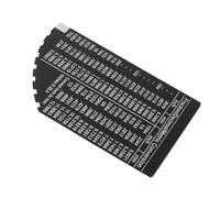 Buhdjfnke New String Action Gauge Ruler Guitar Setup Gauge String Fret Luthier Measuring Tool for Electric Acoustic Guitars