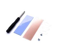 Buhdjfnke Notebook Computer M.2 SSD Heat Sink, Pure Copper Thinner Cooler for M.2 2280 Solid State Hard Drives