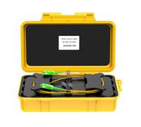 Buhdjfnke OTDR Launch Cable Box Dead Zone Eliminator Fiber Fiber Rings Dead Spot Eliminator SC/-SC/