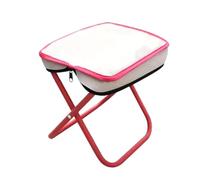 Buhdjfnke Portable Folding Camping Stool Chair Fishing Stool with Foldable Storage Multi-Functional Mini Travel Sketching Stool