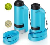 Buhdjfnke Portable Microscope for Kids Zoom 60x-180x,Handheld Mini Microscope Toy,STEM&Science Toys,LED Pocket Microscope