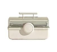 Buhdjfnke Portable Multi-Functional Home Medicine Box - 3 Layer Kit for Family Use 19x35x23cm