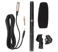 Buhdjfnke Professional Cardioid Mini Condenser Mic Microphone XLR Type for Television News Reporting Interviewing