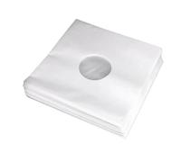 Buhdjfnke Protective Inner Sleeves for EP Storage- 40Pcs 7 Inch Vinyl Record Sleeves with Center Hole for Vinyl for EP Container