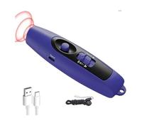 Buhdjfnke Rechargeable Bear Horn-LED Safety Light 120dB Electronic Air Horn for Bears Featuring 4 Volume Level Settings& 3 Tone Options