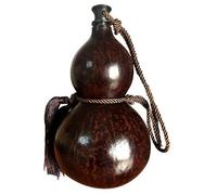 Buhdjfnke Retro-Inspired Gourd Water Bottle 500ML/1000ML Large Capacity for Wine Storage Camping Barbecue B