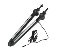 Buhdjfnke RGB Microphone Arm Stand Microphone Cantilever Bracket with RGB Light Rotatable Suspension Boom Scissor MIC Stand for Gaming Streaming