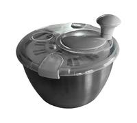 Buhdjfnke Salad Spinner Fruit Spinner Filter Home Kitchen Salad Spinner, Lettuce Spinner, Fruit Washer Milky Liner