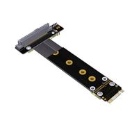 Buhdjfnke SFF-8639 M. 2 NVMe Key-M Extender Solid State Disk Adapter Cable 10CM M. 2 NVME to U. 2 SSD Gen3 X4
