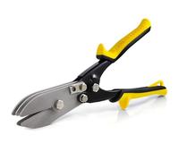 Buhdjfnke Sheet Metal Crimper Gutter End Cap Duct Crimping Tool 5-Blade Hand Crimper 10-1/2" Sheet Metal Tools