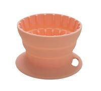 Buhdjfnke Silicone Foldable Filter Cup Portable Coffee Filter Cup Cake Coffee Filter B
