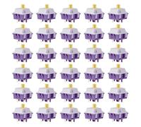 Buhdjfnke Sillyworks Hyacinth V1 5 Pin Switch 30PCS Linear Hot-Swap HIFI Sound for DIY Mechanical Keyboard