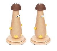 Buhdjfnke Sisal Scratching Post Mushroom Protection Furniture for Cats Itching Facilities Cat Trees Toy Accessories Pet Products A