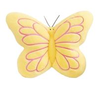 Buhdjfnke Soft Plush Throw Pillow Butterfly Shape Decorative Cushion for Bedroom Living Room Sofa Couch Yellow
