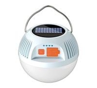 Buhdjfnke Solar Camping Lamp USB Rechargeable LED Tent Light 3 Modes Portable Lanterns Emergency Strong Light for Outdoor Garden A