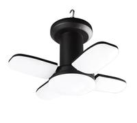 Buhdjfnke Solar LED Camping Lantern Rechargeable 4500mAh 500LM Emergency Lamp Foldable 6 Light Modes for Outdoor Camping Fishing